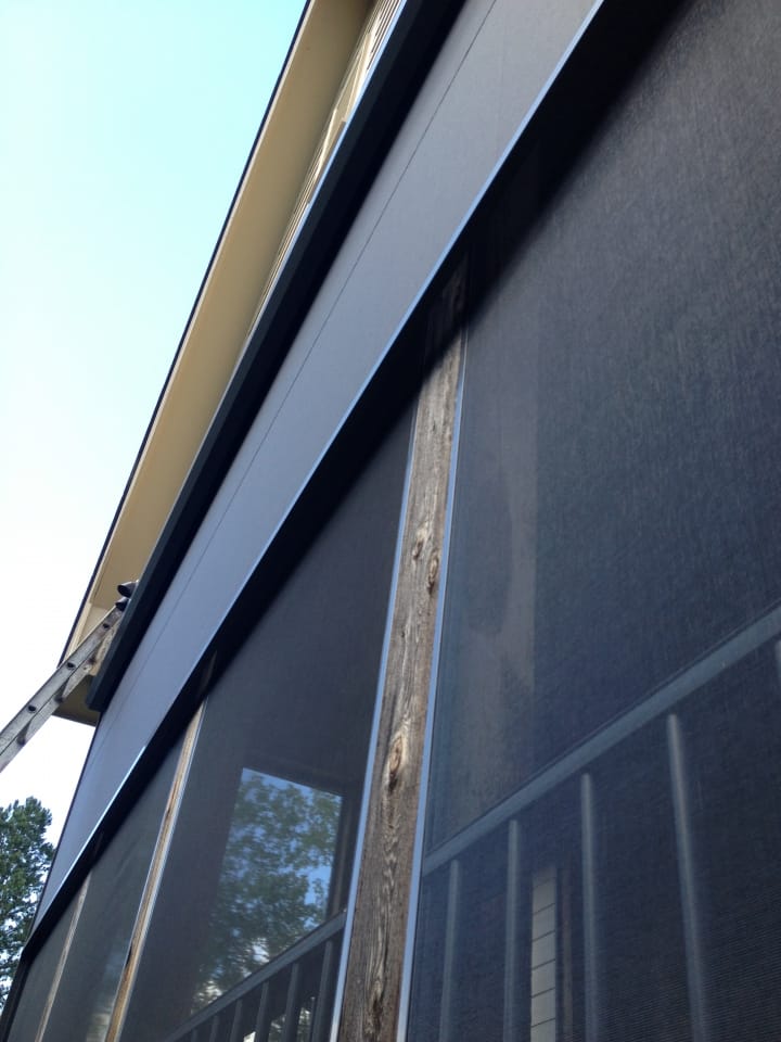 Phantom Executive Motorized Retractable Screens Broadview Screen